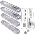Silver Valve Covers for Chevy SB V8 LS1 LS2 LS3 LS6 LS7 (1997–2023)