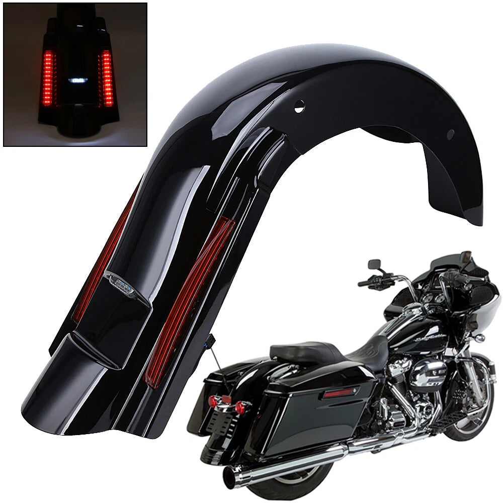 LED Rear Fender System for Harley Road King Glide CVO (1993–2008)