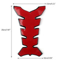 3D Rubber Tank Pad Protector for Honda CBR 600 F4i 954 1000 (2001–2007)
