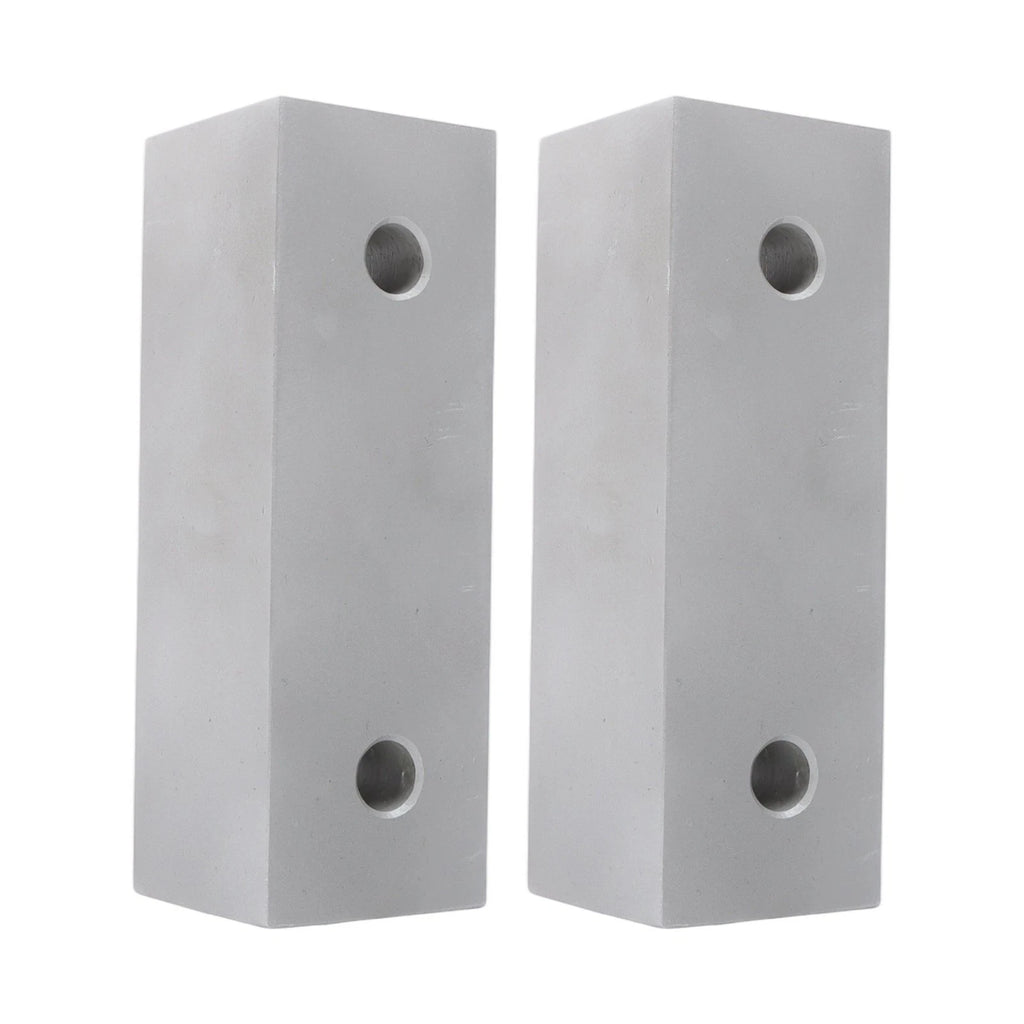 Set of 2 Reversible Soft Vise Jaws for 6" Vises (Aluminum)