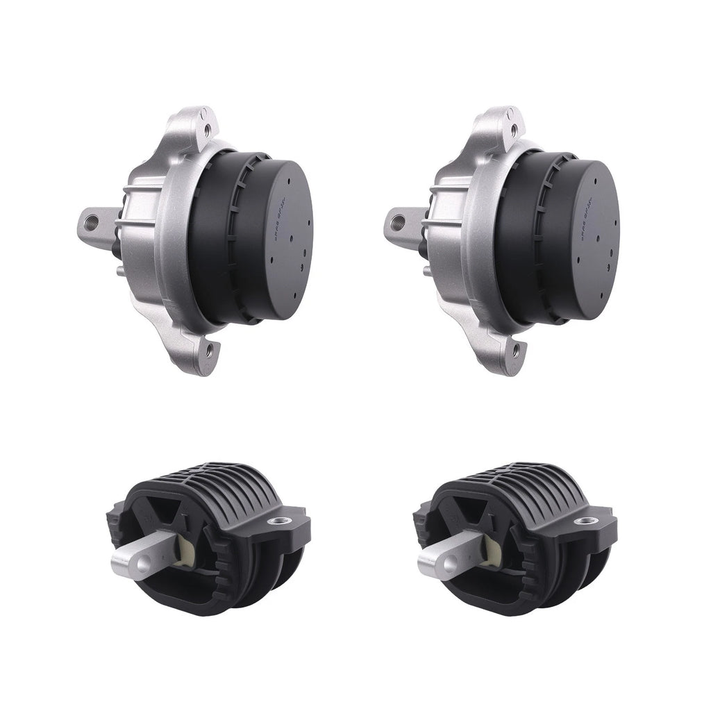 Set of 4 Engine Motor Transmission Mounts for BMW F10 528i (2014–2016)
