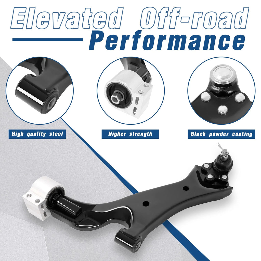 Front Left Lower Control Arm & Ball Joint for Chevy Equinox GMC Terrain (2010–2017)
