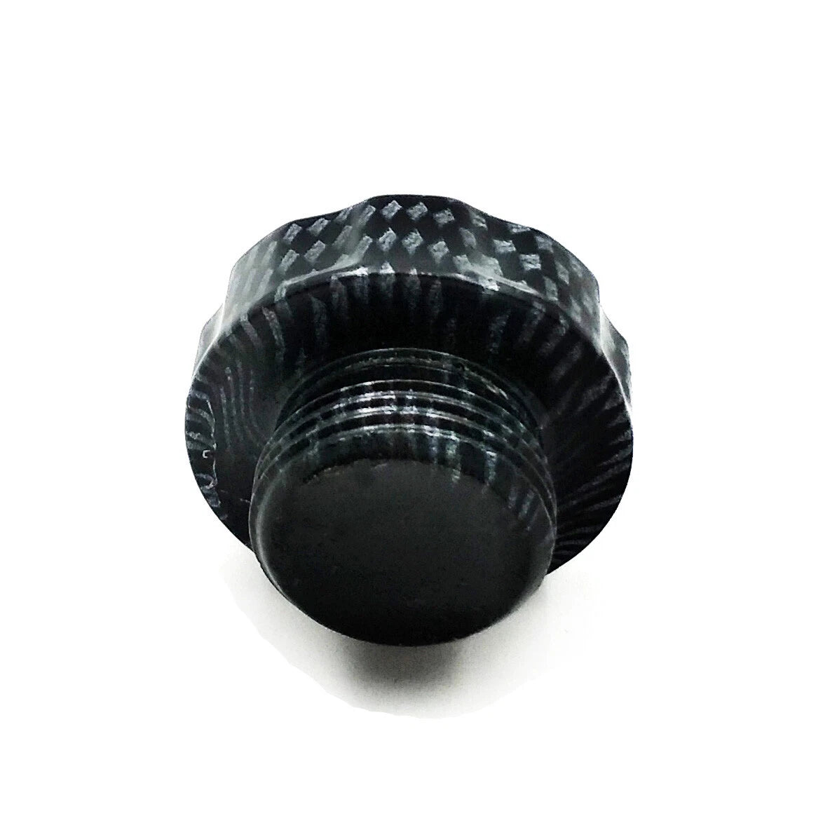 Carbon Fluid Reservoir Cap Cover for Suzuki GSXR 600 750 1000 1100 1300R (All Years)