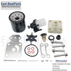 Service Parts Kit with Water Pump Impeller 6AH-W0078-01 for Yamaha F15C (2015–2023)
