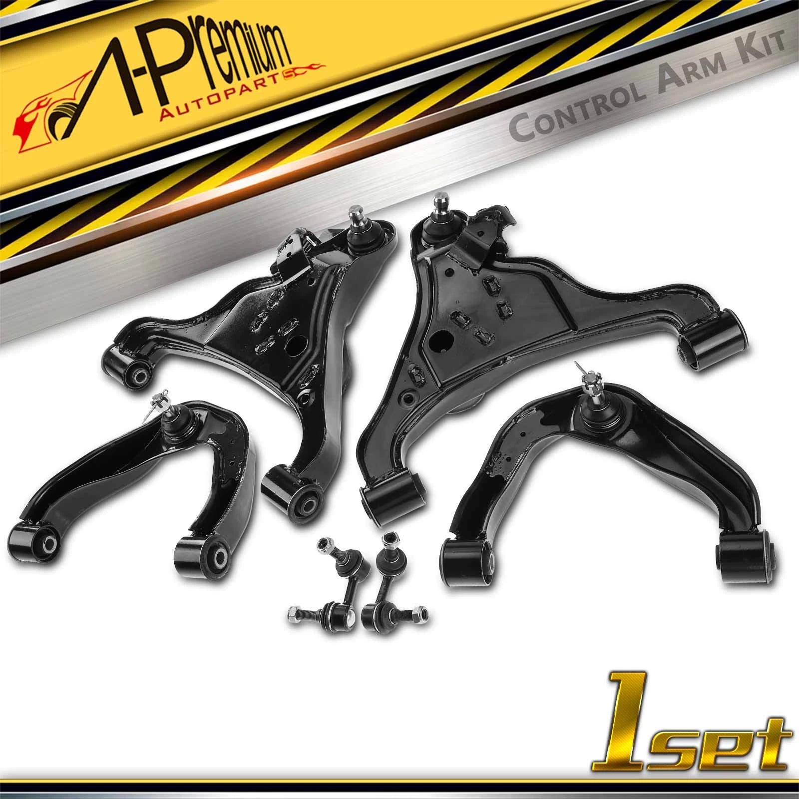 Set of 6 Control Arm Sway Bar Links for Nissan Frontier Pathfinder 