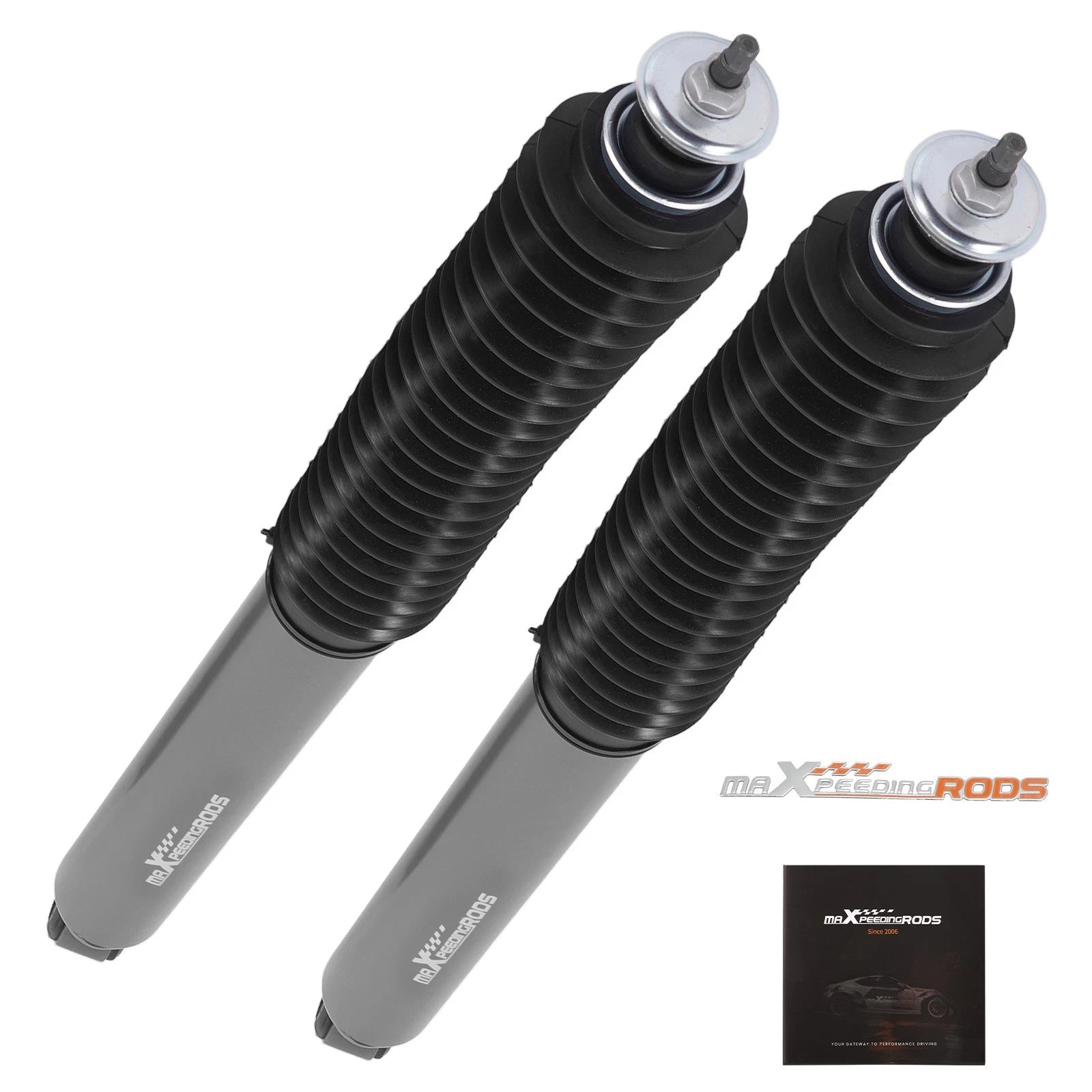 4" Lift Shock for Ford F150 (1980–1996) 4WD Nitrogen Bushing