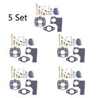 5X Carburetor Kit for B & Stratton (394989, 243431, 243432)