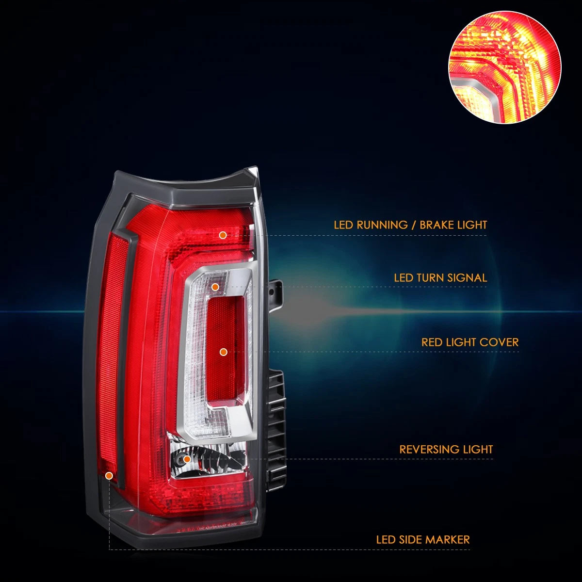 3D LED Streak Tail Lights for BMW 3-Series F30 (2013–2015)