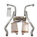 Dual Exhaust Kit for Chevy II Nova (1962–1967) - 2.5" Stainless Mufflers