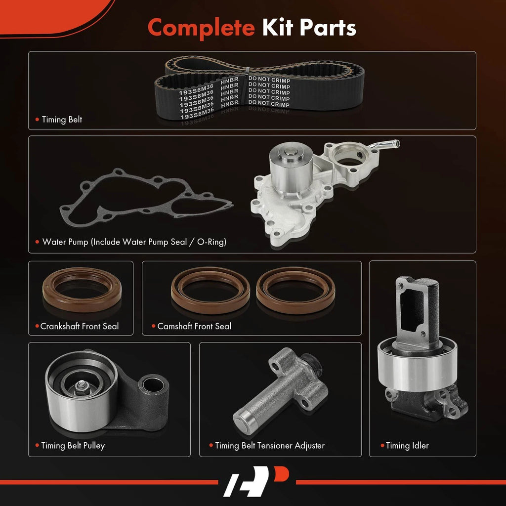 Timing Belt & Water Pump Kit for Toyota 4Runner Pickup (1993–1995)