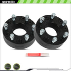 2X 2" Wheel Adapters 5x5 to 6x5.5 for Chevrolet C10 C1500 Express 1500 GMC K1500 (1973–1995)