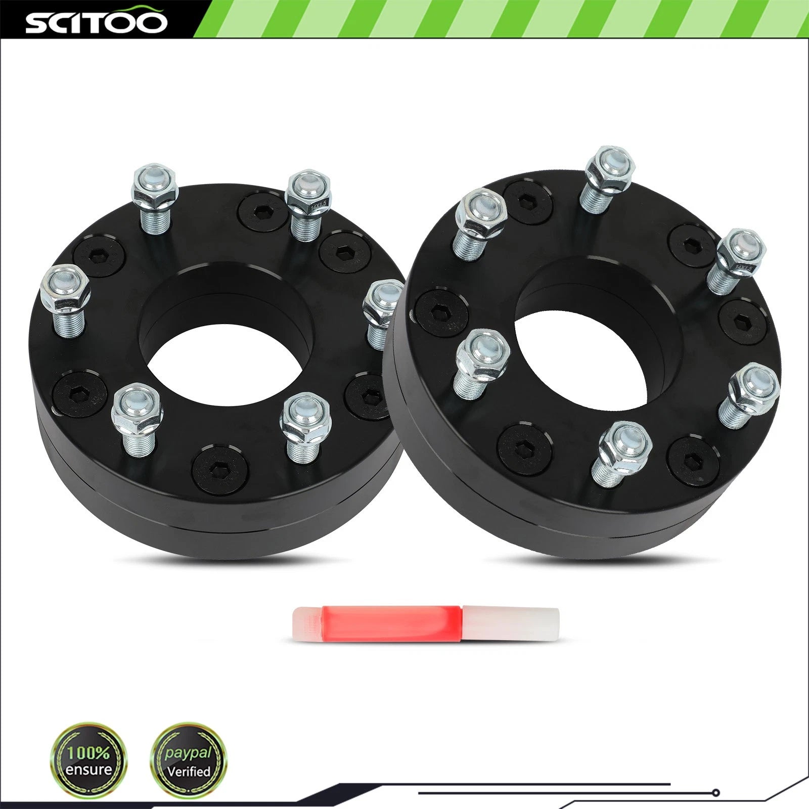 2X 2" Wheel Adapters 5x5 to 6x5.5 for Chevrolet C10 C1500 Express 1500 GMC K1500 (1973–1995)