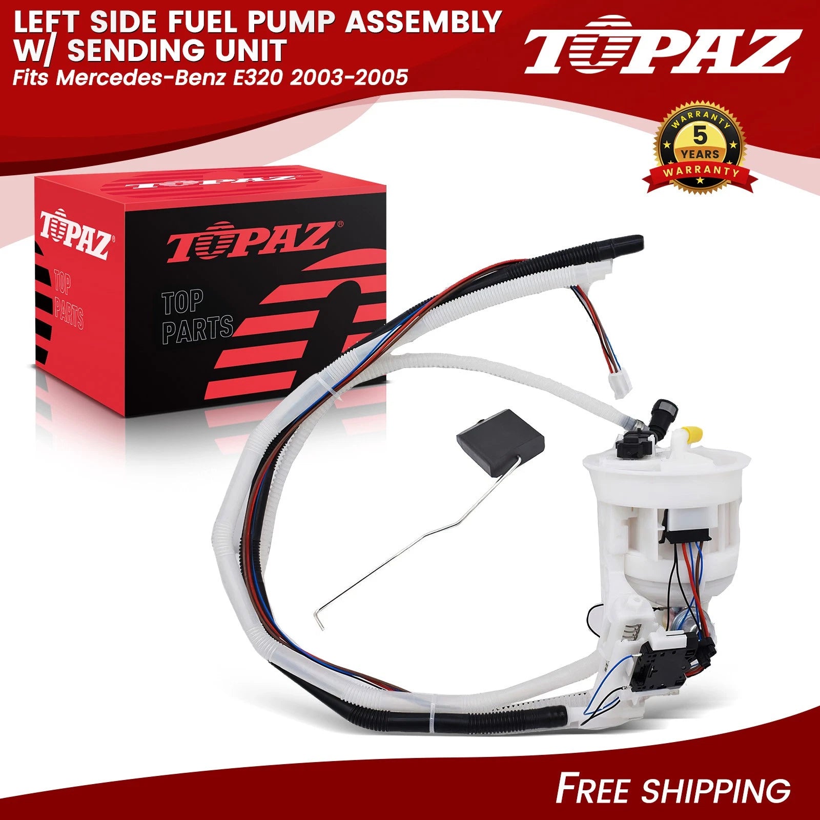 Left Side Fuel Pump Assembly for Mercedes-Benz E320 (2003–2005)