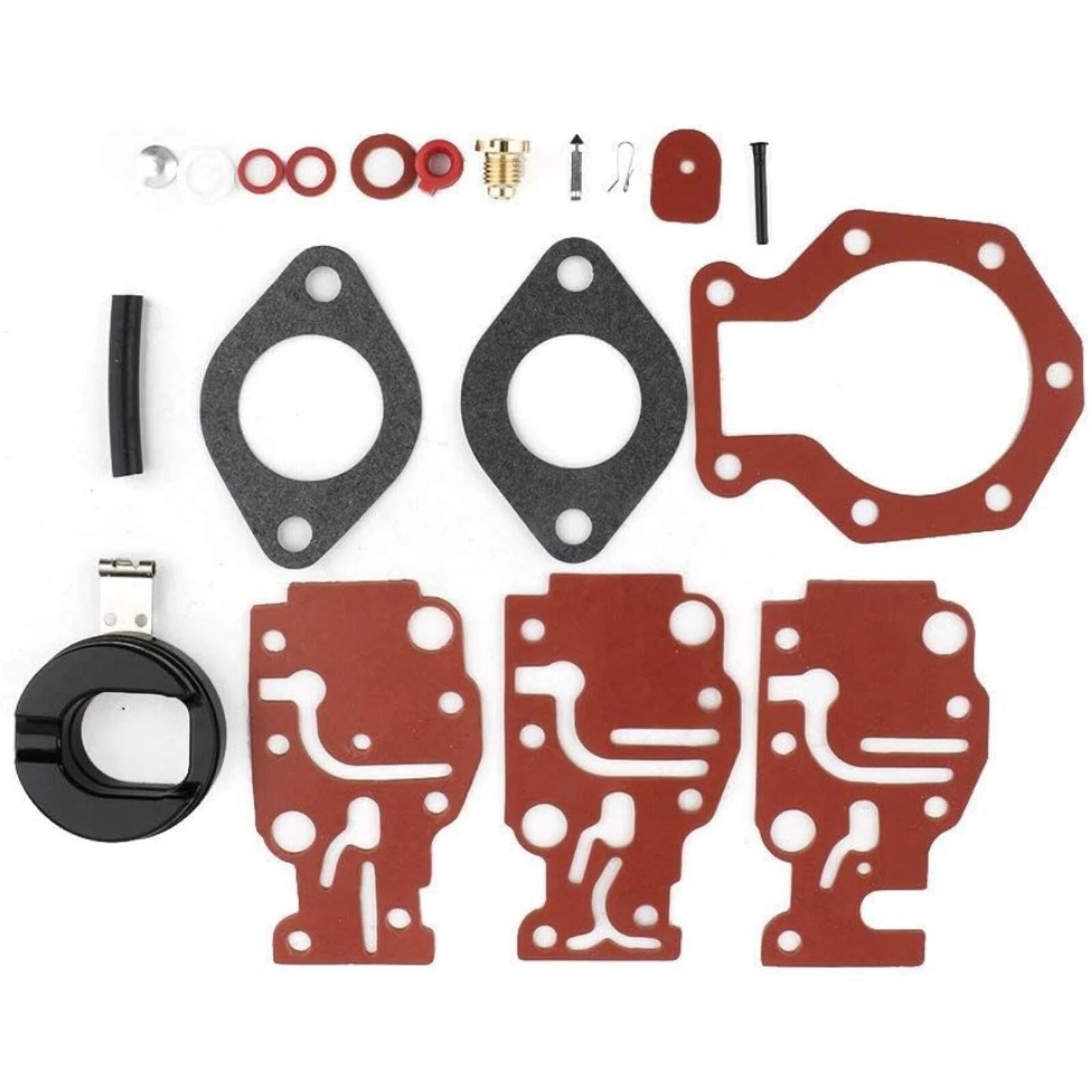 Carburetor Repair Kit for Johnson Evinrude 6hp 8hp 9.9hp 15hp 20hp (All Years)