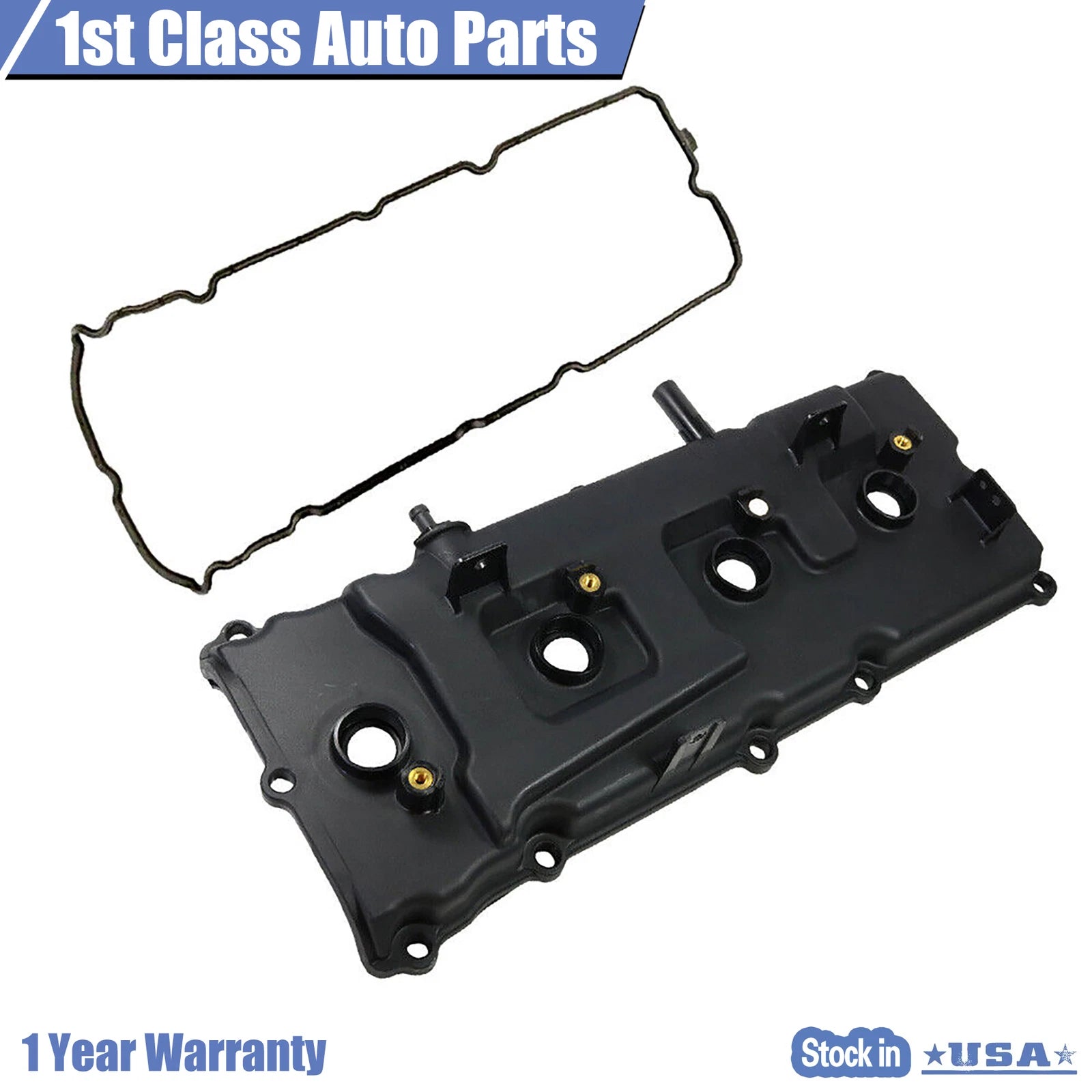 Right Engine Valve Cover with Gasket for Nissan Armada Titan (2004–2015)