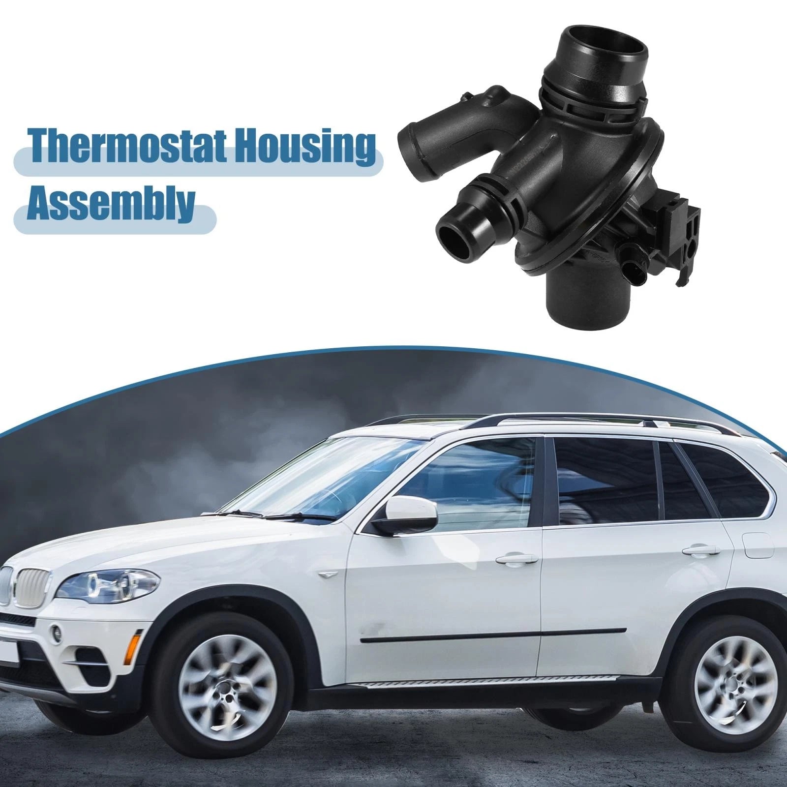 Thermostat Housing Assembly 11538671516 for BMW 535i GT (2010–2017)