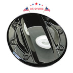 Black Fuel Door with Inserts for Chevrolet Camaro