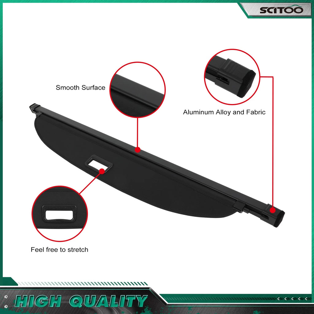 Retractable Cargo Cover for Kia Niro (2017–2022)