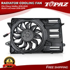 Radiator Cooling Fan Assembly for Chevy Malibu (2016–2020) Buick LaCrosse (2018–2019)