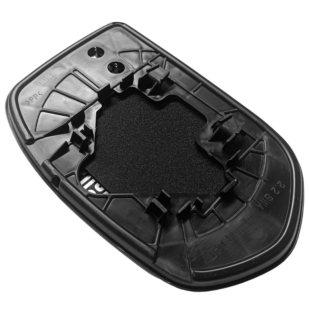 Heated Left Mirror Glass for Honda CR-V (2007–2011) Chrome Flat Clear LH