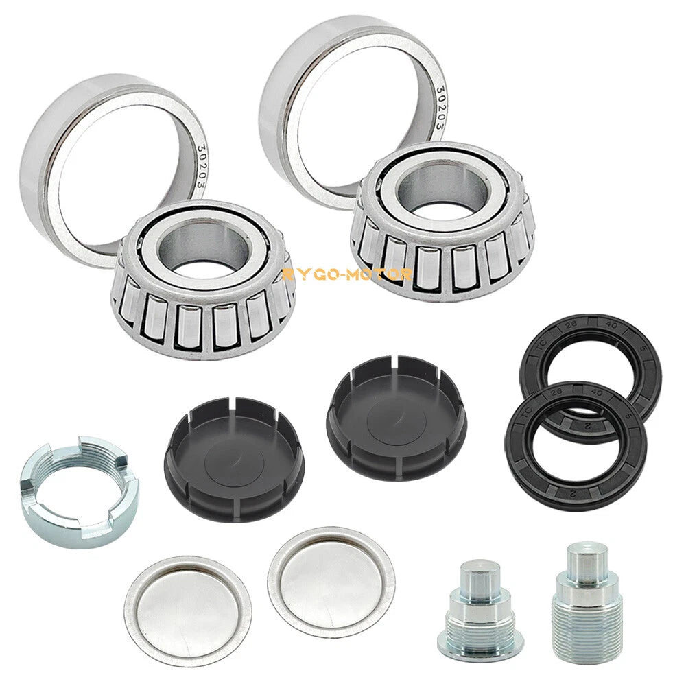 Swingarm Bearing Bolt Nut Seal Cap Kit for Honda FourTrax 300 TRX300 (1988–2000)