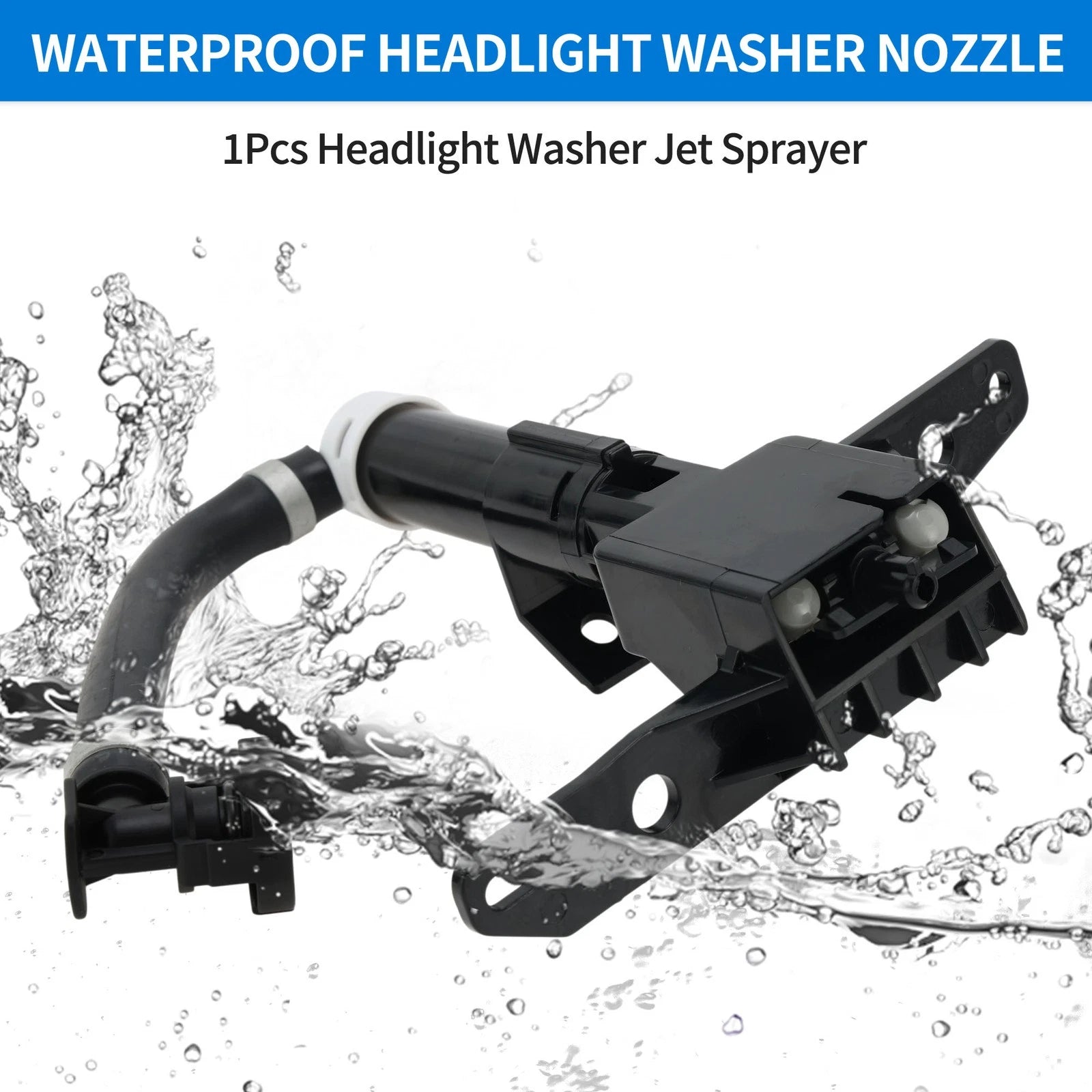 Right Driver Side Headlight Washer Nozzle for Subaru Forester (2014–2018)