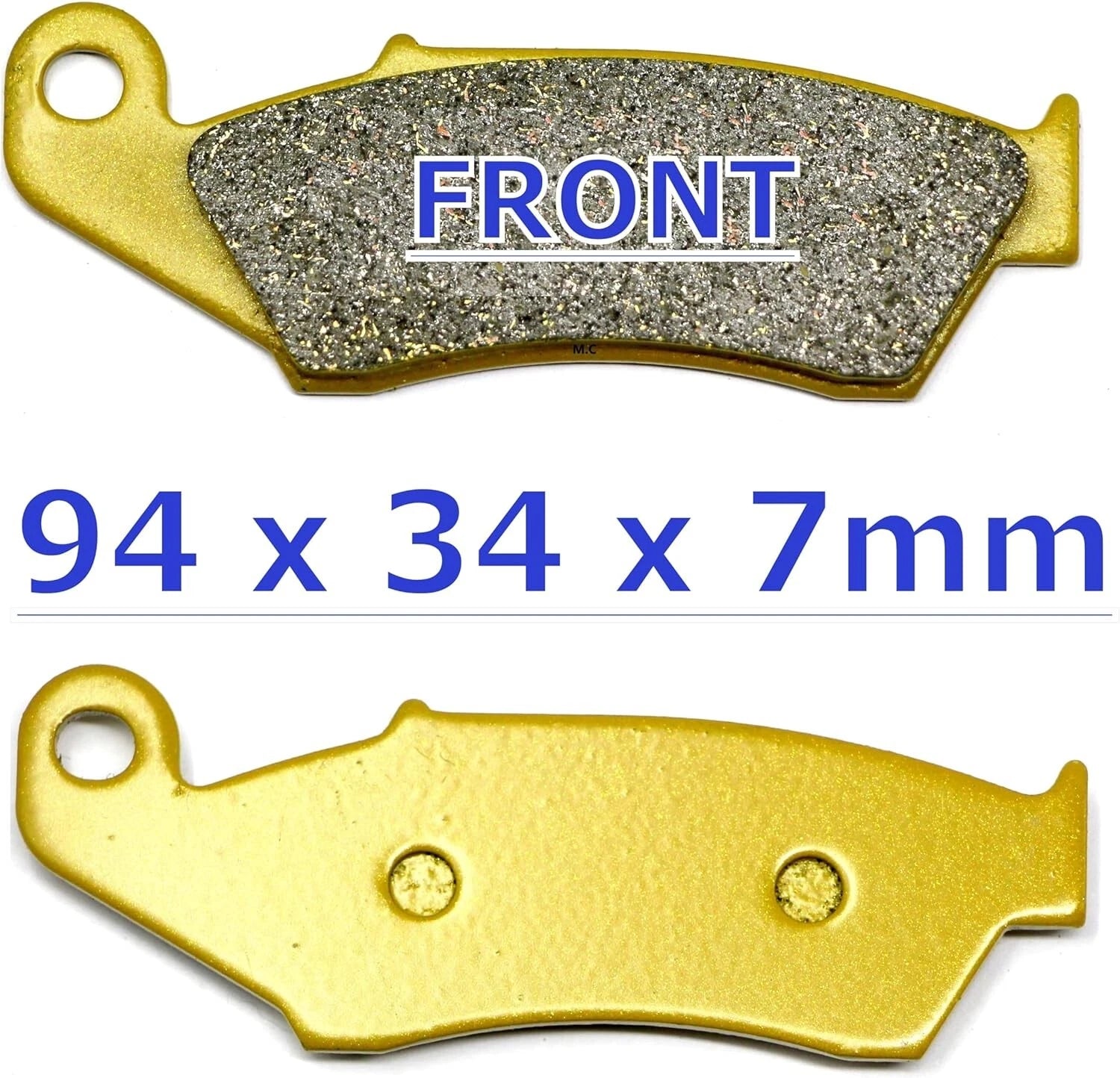 Set of 4 Brake Pads for Honda TRX 450 R TRX450 (2004–2009)