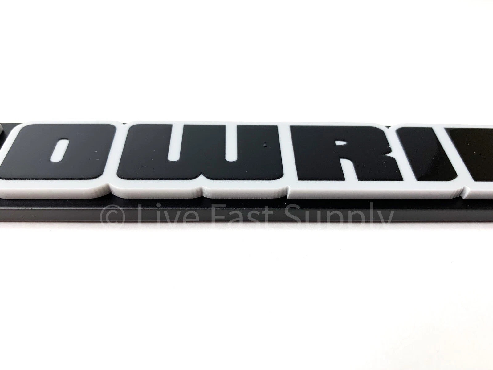 Matte Black License Plate Frame Premium with Gray Outline for Universal Fit