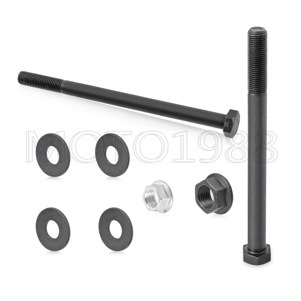 Rear Axle Hub Bearing Bolt Nut + Washer for Yamaha Banshee 350 (1989–2006)