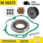 Starter Clutch Idler Gear Shaft Gasket for Yamaha V Star 1100 (2000–2009)