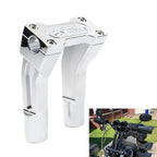 Chrome 6'' Pullback Handlebar Risers Clamp for Harley 1'' Handlebar