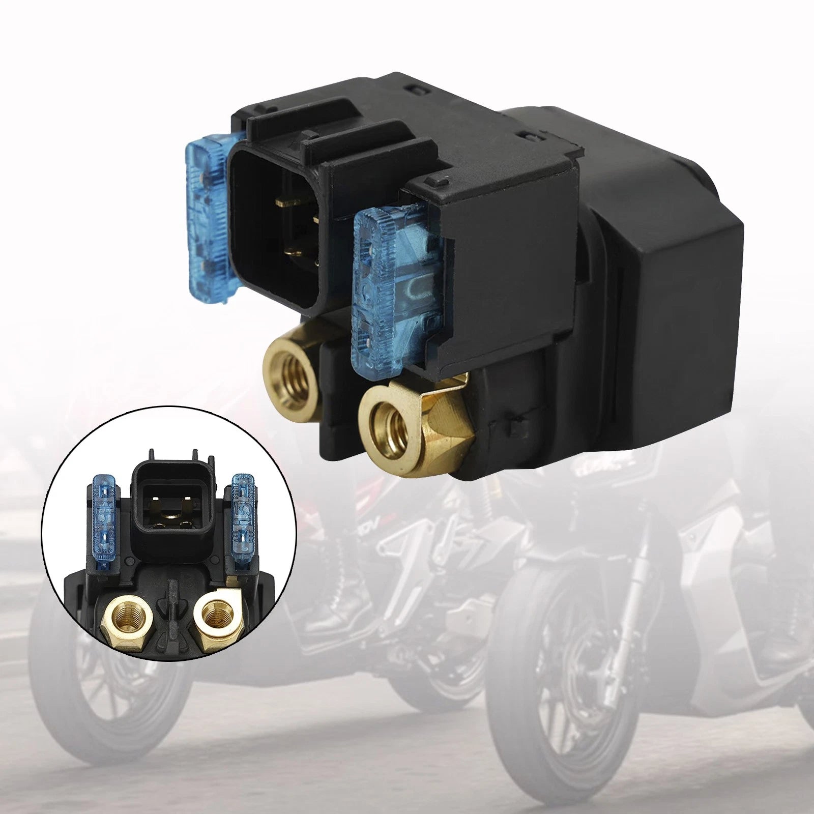 Starter Solenoid Relay for Yamaha YFM550 YFM700 Grizzly (2007–2019) 3B4-81940-00