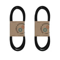 2X B-108 V-Belts for Case-IH 1400 (Replaces 217699C1, 5/8" x 111")