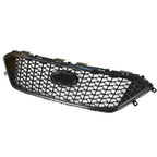 Front Upper Grille Mesh for Hyundai Sonata (2015–2017) Black W/O Radar Hole