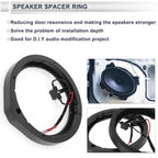 Set of 2 Speaker Spacer Rings for Honda 6.5" Tweeter
