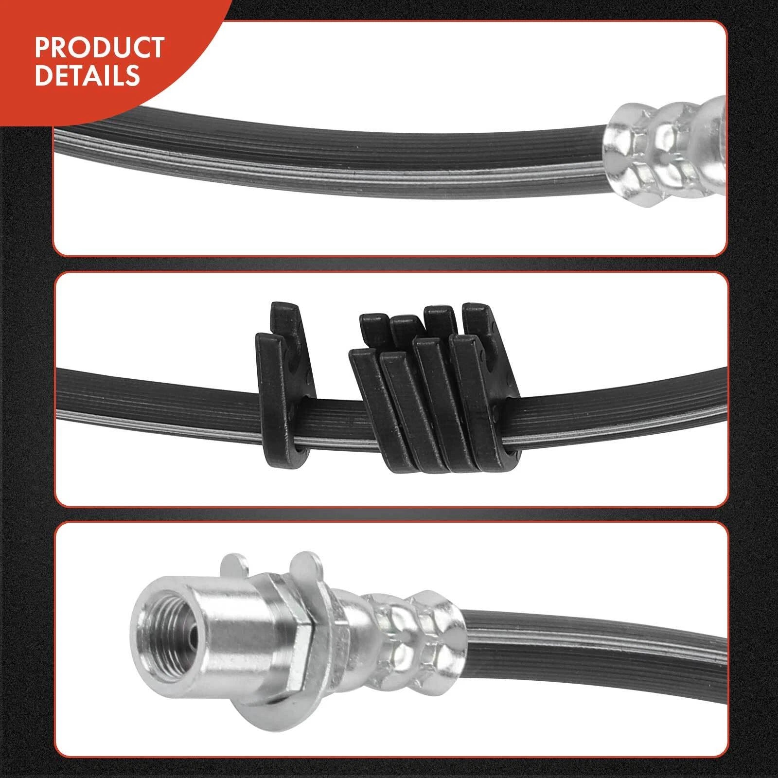 Rear Right Brake Hydraulic Hose for Chevy C6500 C7500 Kodiak (1997–2009)