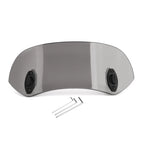 Adjustable Clip On Windshield Extension Spoiler for Motorcycle