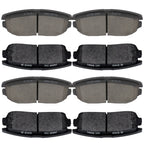Set of 4 Ceramic Brake Pads for Chevrolet Equinox, GMC Terrain (2010–2016)