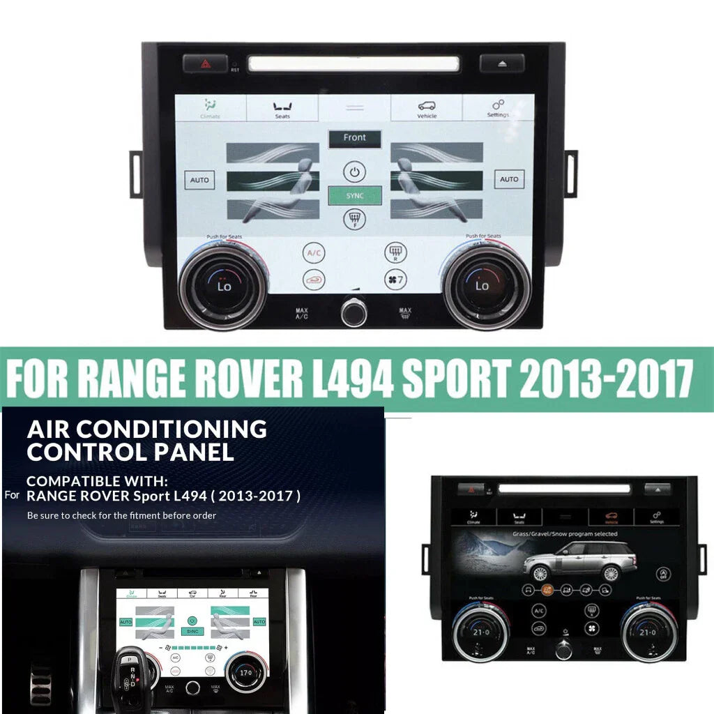 Touch Screen AC Climate Control Panel for Range Rover L494 Sport (2013-2017)