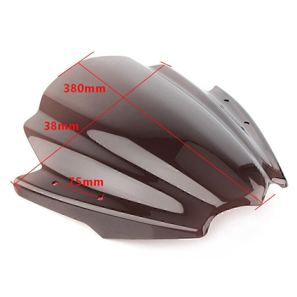 Windshield for Motorcycle 7/8" or 1" Handlebar Clear