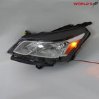 Halogen Headlight for Chevrolet Traverse (2013–2017) Driver Side Black Chrome