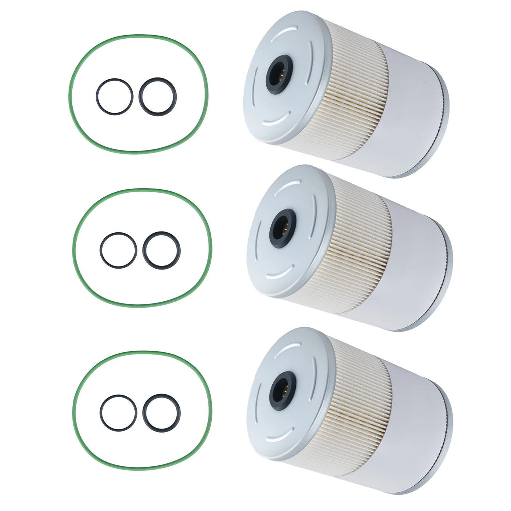 3 Pcs Fuel Filter for Detroit Diesel DD13 DD15 DD16 (2010–2016)