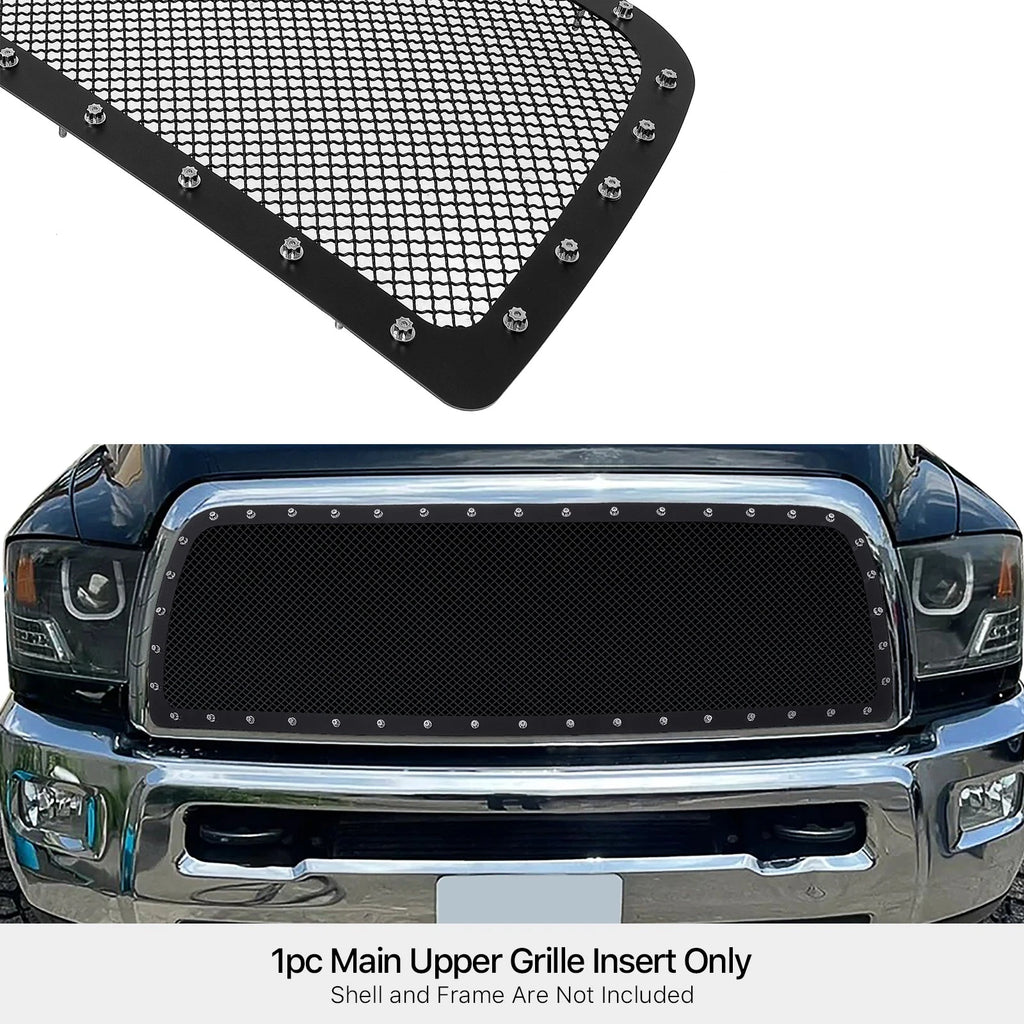 Stainless Black Mesh Grille Insert for Ram 2500/3500 (2010-2013)