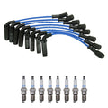 NGK 7mm Wire Set & Denso Platinum Spark Plug Kit for Express Savana Suburban (V8)