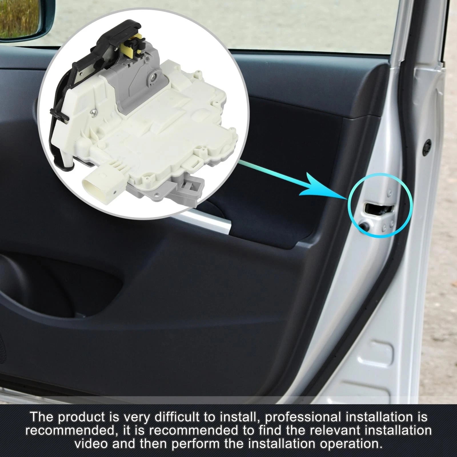 8E0839016AA Door Lock Actuator for Audi A3 A6 A8 (2000–2012)