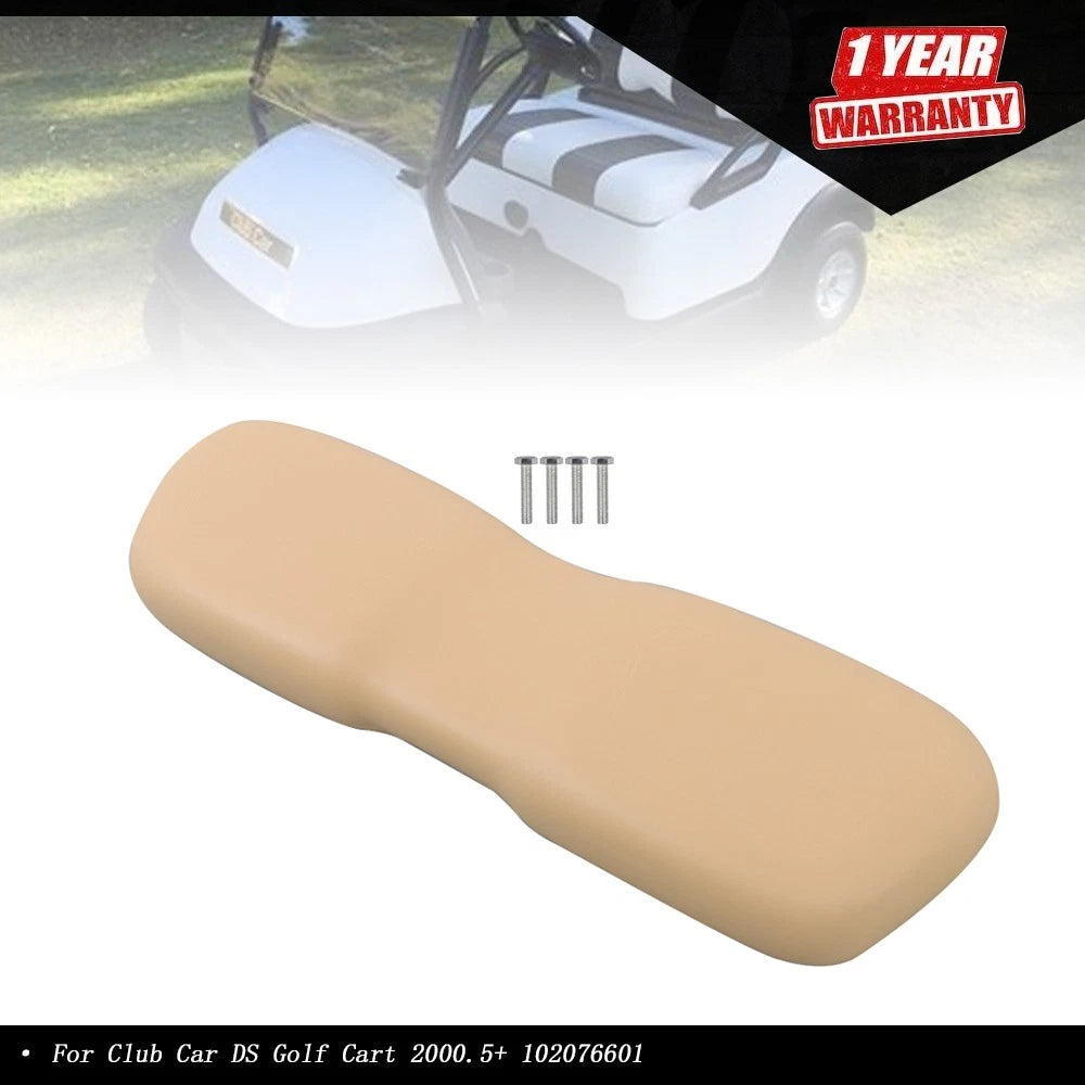 Beige Front Seat Lean Back Cushion for Club Car DS (2000.5–Present)