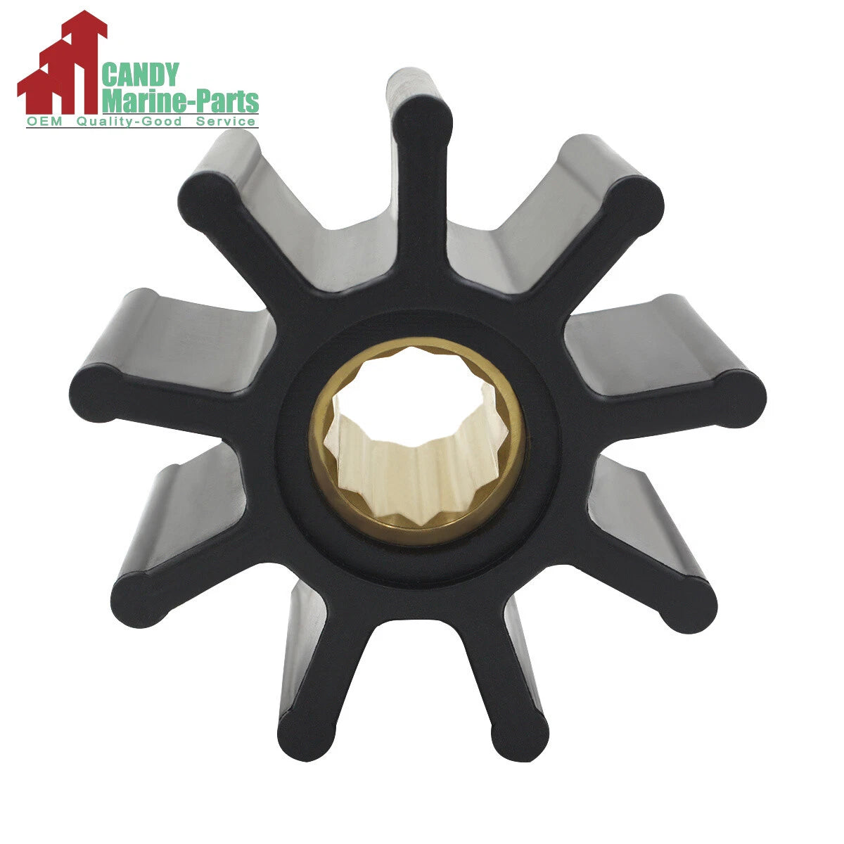 Water Pump Impeller for Jabsco Johnson Volvo (836-0001, 09-1029B, 875736, 825942)