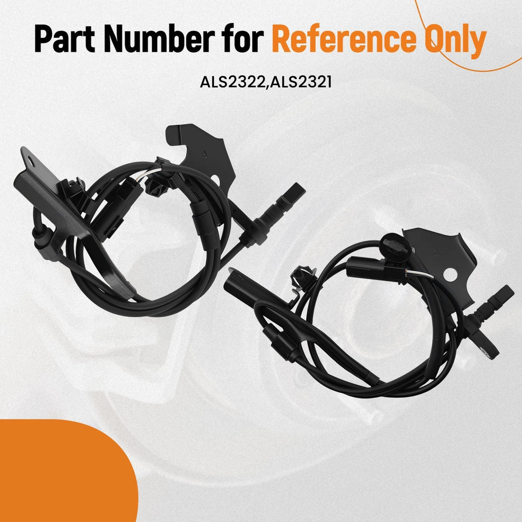 2Pcs Front ABS Wheel Speed Sensor for Toyota Prius (2010-2015)
