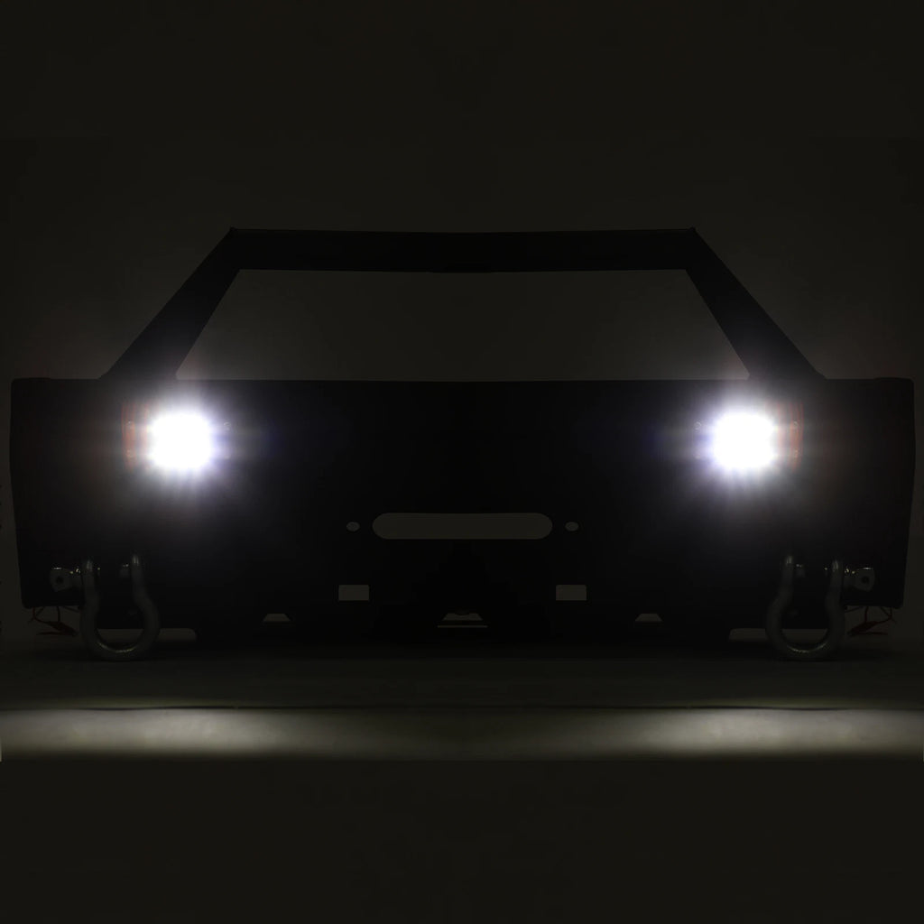 Stubby Steel Front Bumper with Winch Plate for Toyota 4Runner (2010-2022)