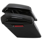 5" Stretched Extended Hard Saddle Bags for Harley Touring Street Glide (2014–2024)